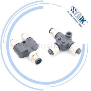 Câbles moulés en Y M12 <span class=keywords><strong>1</strong></span> entrée / 2 sorties (alimentation capteur + signal) – Câbles de distribution/en Y - Product Image 3