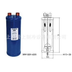 เครื่องแยกน้ำมันซันรงค์ รุ่น SRW 5201 5202 5203 5204 เครื่องแยกก๊าซและของเหลว อะไหล่เครื่องทำความเย็น - Product Image 4