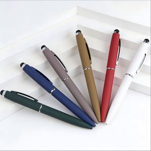 Stylo bille métallique adhésif avec logo, stylo de signature de luxe de haute qualité, stylo personnalisé, idéal pour les cadeaux d'événements d'entreprise - Product Image 2