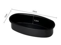 Ustensiles de cuisson pour la cuisine, outils de pâtisserie antiadhésifs, accessoires de cuisson ovales pour gâteaux, pains et en-cas