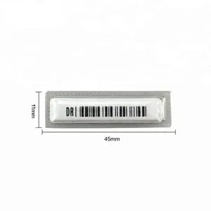 Anti-theft Eas Label RUIFEIDI EAS Anti-Theft Label Waterproof Am Remove Security Tags 3 Chips Antitheft 58KHz AM Sticker