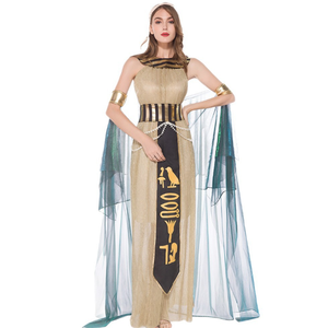 Venta caliente Casual faraón <span class=keywords><strong>egipcio</strong></span> y Cleopatra mono disfraces de Halloween para hombres y mujeres TV película carnaval trajes - Product Image 2