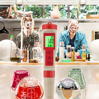 Sonde de pH EZ9908, électrode en verre, testeur de qualité de l'eau, précision de 0,5 pH pour le traitement des eaux usées industrielles et les laboratoires