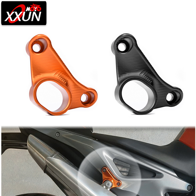 XXUN Motorcycle Accessories New Exhaust Pipe Bracket for KTM Duke 790 2018 2019 2020 2021