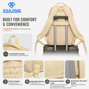 Mochilas <span class=keywords><strong>al</strong></span> por mayor de gran capacidad con colgante de conejo, múltiples bolsillos, impermeables, para viajes, con logotipo personalizado, mochila informal. - Product Image 3