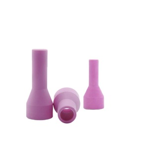 Xiongju Tig Welding Torch Ceramic Nozzle QQ150WP Custom Length Argon Gas High Temperature Resistant - Product Image 1