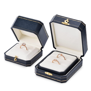 European Luxury Octagonal Retro <b>Ring</b> <b>Box</b>, Special Paper High-end Jewelry Packaging <b>Box</b>, Necklace Pendant Bracelet,long Chain <b>Box</b> - Product Image 4
