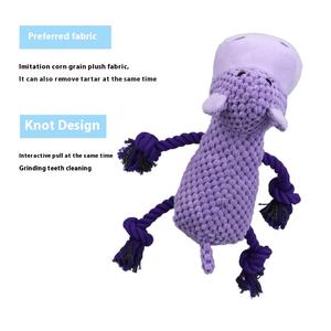 עיצוב חדש סדרת בעלי חיים כלב חורק צעצועים קטיפה צעצועים באיכות גבוהה צעצועים עם לועסים טוחנות bb נובח - Product Image 4