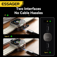 Chargeur de montre intelligente sans fil magnétique portable USB Type C ESSAGER ES-WC13 2,5 W pour Apple