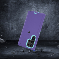 Coque de téléphone robuste 3 en 1, étui antichoc pour Samsung Galaxy S23 Ultra avec étui à Clip de ceinture