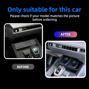 Support de téléphone sans fil pour Toyota Corolla Cross 2026 avec fixation sécurisée sur grille d'aération et charge rapide – Accessoires auto - Product Image 5