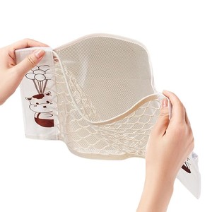 Cartoon Trash Bag <b>Storage</b> Net Rectangle <b>Wall</b> Mounted Non Woven Fabric Kitchen Cabinet Door Mesh Bag - Product Image 1