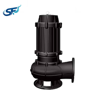 Pompe submersible pour eaux usées 60m³/h, hauteur de refoulement 9m, 3kW, accouplement automatique pour système de drainage municipal CE
