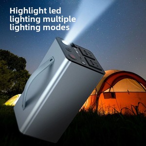 300W Portable Solar MPPT <b>Mobile</b> Power Supply 220V Large Capacity Outdoor Backup Energy 300 Pure Sine Wave Power Supply - Product Image 5