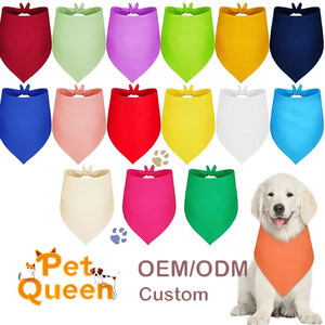 Sapu Tangan Anjing Polos Berbahan Polyester dengan Cetak Kustom, Sapu Tangan Hewan Peliharaan Polos dengan Cetak Digital Cocok untuk Anjing Berbagai Ukuran - Product Image 6