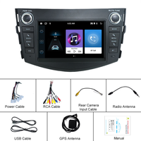 Autoradio Android Auto pour Toyota RAV4 Rav 4 2006-2012 Carplay 4G WIFI GPS Navigation Autoradio Lecteur Vidéo Pas d'unité principale 2din