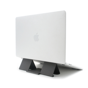 2 en 1 support en cuir Ultra mince réglable PU pliable <span class=keywords><strong>Invisible</strong></span> pour ordinateur Portable pour la maison et le bureau - Product Image 3