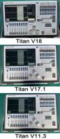 泰坦软件V17 V18 V11.3版本老虎触摸II 2 DMX512控制器时间代码连接器SMTP连接模式，带飞行外壳