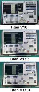 <span class=keywords><strong>Logiciel</strong></span> Titan V17 V18 V11.3 Version Tiger Touch II 2 Contrôleur DMX512 Connecteur de code temporel Mode de connexion SMTP avec Flightcase - Product Image 3