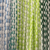 Fil de serpillière tressé en microfibre 300D en gros, couleur personnalisée, haute ténacité, matière première absorbante pour la fabrication de serpillières