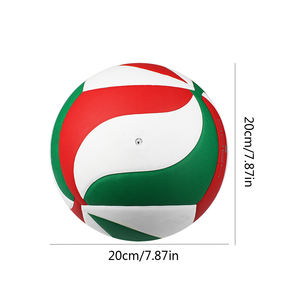 Pallone da pallavolo in PU resistente e morbido con sostituti chimici più sicuri, taglia 5, per giochi indoor, outdoor, spiaggia e <span class=keywords><strong>parco</strong></span> - Product Image 4