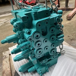 Conjunto de Válvula de Control Principal Hidráulica SK330LC-6 SK330LC-6E para Excavadora KOBELCO, Piezas Originales de la Marca LC30V00010F1 LC30V00006F2 - Product Image 3