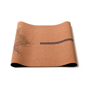 Mats De <span class=keywords><strong>Yoga</strong></span> De Corcho Se puede personalizar Cork <span class=keywords><strong>Yoga</strong></span> Floor Mat - Product Image 3