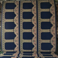 Tapis de prière ignifuges en nylon imprimé pour églises, lavables, style turc, pour mosquées pakistanaises, tapis musulman mural