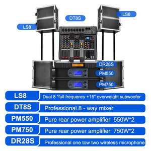 Loa âm thanh chuyên nghiệp Biner LS8 chất lượng cao 750W+750W - Product Image 6
