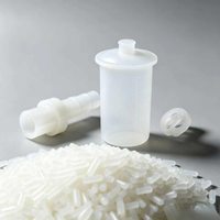 Granulés de nylon PA1010 à longue chaîne de carbone de base biologique, haute résistance, faible absorption d'eau, pour injection de connecteurs de tuyaux de gobelets d'huile automobiles