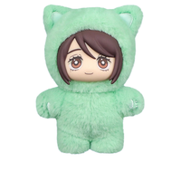 Original Spell Battle 2 Cat Paradise Party Figurine en peluche Boîte mystère Ornement suspendu tendance Cadeau