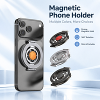 Support de téléphone double face, support de bureau pliable, fidget spinner, support universel anti-stress pour le bureau