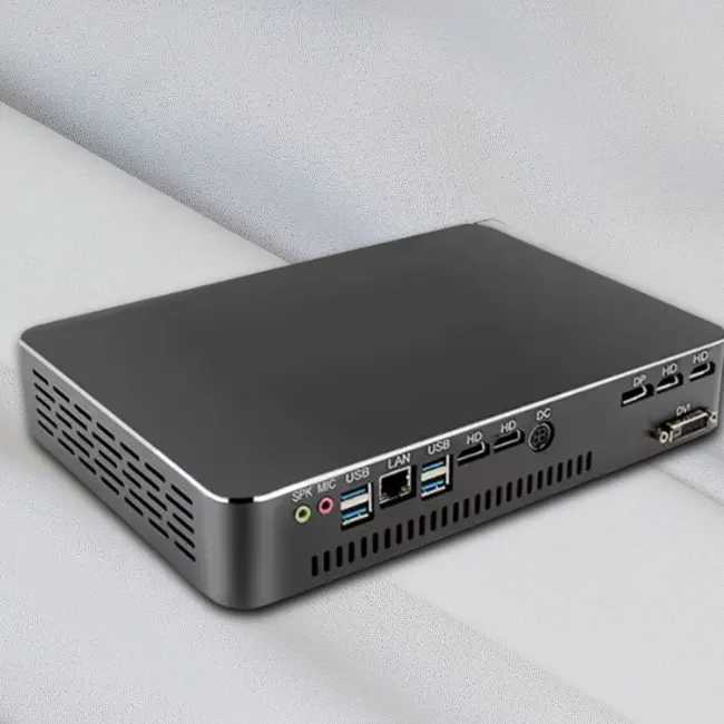 Mini PC MV100 I9-9900T Artefatos tecnológicos compactos para BusinessGTX1650 4G Windows8/10/sever2012/linux/ubuntu mini pc jogos