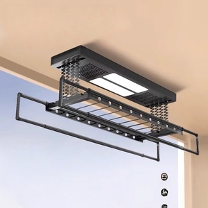 Tendedero eléctrico inteligente invisible empotrado, máquina telescópica para secar ropa - Product Image 4