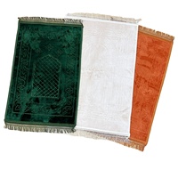 Ourwarm Coloring Tapis De Priere Islam Mosquée Tapis De Prière Confortable Éponge-Infusé Tapis De Prière Ensemble Arabie Saoudite Dubaï pour islamique