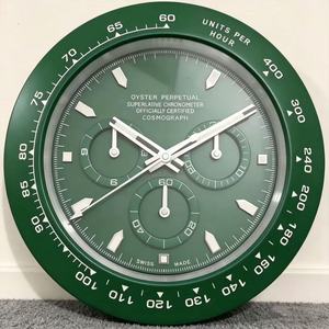 Orologi <span class=keywords><strong>da</strong></span> polso di lusso in metallo rotondo <span class=keywords><strong>da</strong></span> 14 pollici con luce notturna muta personalizzati 3D orologi <span class=keywords><strong>da</strong></span> <span class=keywords><strong>parete</strong></span> luminosi - Product Image 3