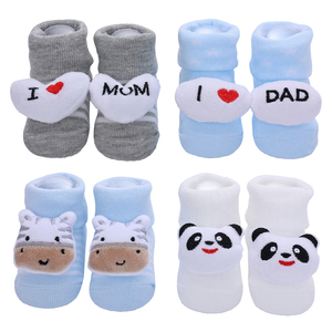 선물 상자에 대 한 신생아 아기 소년 면 양말 - Product Image 2