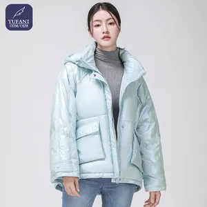 YuFan Puffer Jacken und Mäntel New Fashion Long Luxus Winter Pro Schwere Gänse daunen Custom ODM Designer Damen Jacken