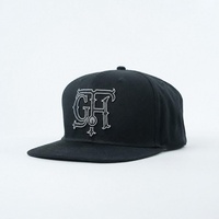 Op maat gemaakte heren petten met 6 panelen, gestructureerde snapback, hiphop flatbill cap, sport geborduurde logo snapback pet