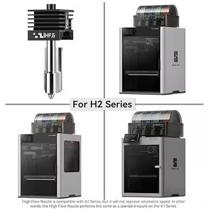 فوهة أصلية من الفولاذ المقوى عالية التدفق للطابعة ثلاثية الأبعاد من نوع H2D/H2S/H2C/P2S، مصنوعة من الخيزران، بأحجام 0.4/0.6/0.8 مم، قطع غيار - Product Image 6