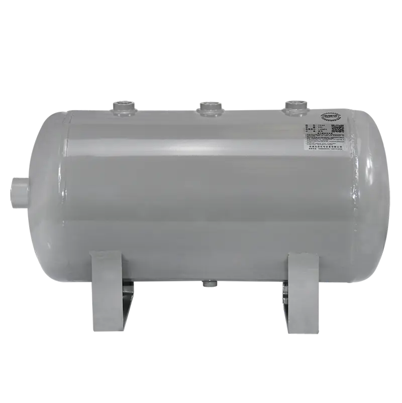 Customizable carbon steel air storage tank, paintable air compressor