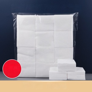 Tampons de coton brodés démaquillant coton monocouche mince 1200 morceaux de tampons de coton humide non pelucheux pour le visage <span class=keywords><strong>hydrati</strong></span> - Product Image 2