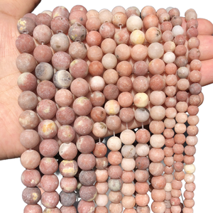 Cuentas Sueltas de Amazonita Natural, Lisas y Mate, Certificadas por Terceros, para la Fabricación de Joyas, DIY, Pulseras y Collares - Product Image 1