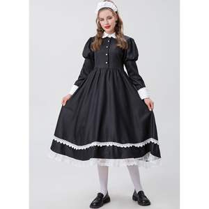 Costume de servante <span class=keywords><strong>japonaise</strong></span> américaine M-XXL, deux yuans, costume de servante d'anime, COSPLAY, jeu de rôle, servante - Product Image 3