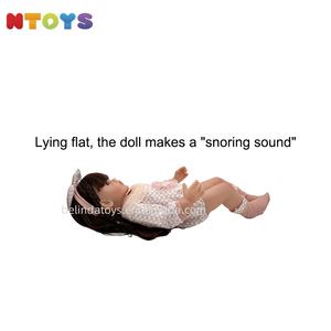 <span class=keywords><strong>Belinda</strong></span> nuova vendita 22 'senso di gravità Reborn Baby Doll morbido vinile Silicone realistico bambina bambola con il suono per bambini giocattolo - Product Image 2