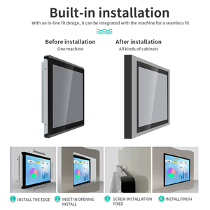 12 Inch Fanless Industrial PC All-in-one Industrial Pc I5 Touch Open Frame Android Industrial Panel Pc with HDM-I Display Port - Product Image 5