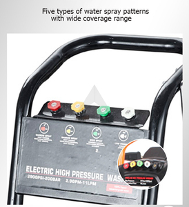 Uso doméstico 170Bar 2500Psi Gasolina Bomba limpiadora de alta presión Lavadora de automóviles - Product Image 5