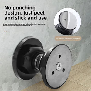 Wholesale 1pc Door Holder Catch Latch-Powerful Magnetic Stopper Hassle-Free No-Drilling Installation <b>Secure</b> with Screws - Product Image 4