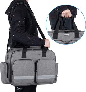 Bolsa de Hombro para Cuidado de la Salud en el Hogar con Logotipo Personalizado de Fábrica, Bolsa de Suministros Médicos para Enfermeras, Bolsa de Gran Capacidad para Primeros Auxilios al Aire Libre - Product Image 3