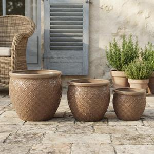 Modern <b>Ceramic</b> <b>Plant</b> <b>Pots</b> Large Flower <b>Pots</b> Round Planters for Indoor Outdoor <b>Plants</b> Garden Patio Home Decor Wholesale - Product Image 1